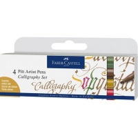 Faber Castell Faber-Castell Pitt Artist India Ink Pens - Calligraphy Photo