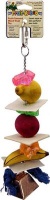 Penn Plax Penn-Plax Fruit Kabob - Fruit-Flavoured Wood Treat Toy for Birds Photo