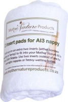 Mother Nature Products Cotton Insert Pads for All-in-Three Cloth Nappies Photo