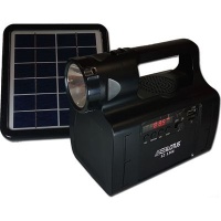 Everlotus S2-1366BT 2W Solar Lighting with Bluetooth Speaker Photo