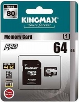 Kingmax PRO microSD Card with Adapter Photo