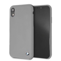 BMW - Silicone Hard Case iPhone XR Grey Photo