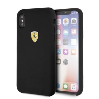 Ferrari - Silicone Case iPhone X / XS Black Photo