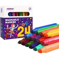 Mideer Markers Washable 24 Colours Photo