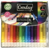 Croxley Create Retractable Wax Crayons Photo