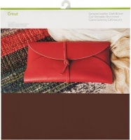 Cricut Genuine Leather - Dark Brown - Compatible with Explore/Maker Photo