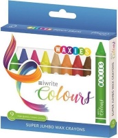 iwrite Colours Bulk Super Jumbo Wax Crayons Photo