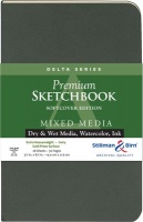 Stillman Birn Stillman & Birn Delta Softcover Sketchbook 270gsm Cold Press 5.5x8.5" Portrait Photo
