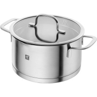 Zwilling Trueflow Stainless Steel Stew Pot with Glass Lid Photo