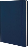 Bantex A5 PU Hardcover Lined Journal Notebook - Navy Photo