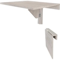 SpaceSave Folding Wall Mounted Drop-Leaf Table Photo