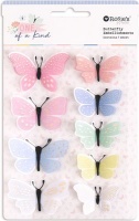 Rosies Studio One of a Kind Butterfly Embellishments Photo