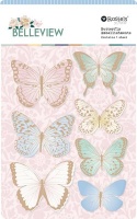 Rosies Studio Belleview Butterfly Embelishments Photo