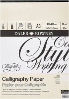 Daler Rowney DR. A3 Calligraphy Pad - 90gsm Photo