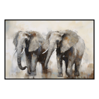 Fancy Artwork Canvas Wall Art :Graceful Giants By Abstract Serenades Acrylic - Photo