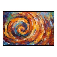 Fancy Artwork Canvas Wall Art :African Melodies By Vibrant Rhythms Abstract - Photo