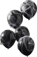 Fright Night Spiders and Cobwebs Halloween Balloons Photo