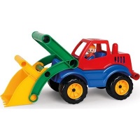 LENA Toy Earth Mover with Toy Figure Photo