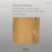 Wergo Morton Feldman - Chamber Music / De Kooning / Kline / Guston / O' Photo