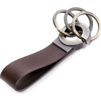 Troika Key-Click Leather Keychain with Click Mechanism Photo