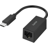 Hama USB-C Plug LAN/Ethernet Socket Gigabit Network Adapter Photo