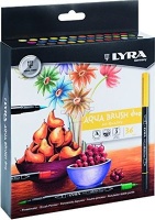 Lyra Aqua Brush Duo Coloured Pens Photo