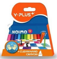 Y Plus Y-Plus Halma Crayons 12'S Photo