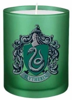 Insight Editions Harry Potter: Slytherin Glass Votive Candle Photo