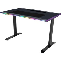 Cooler Master GD120 ARGB Compact Ergonomic Computer/Gaming Desk - with MasterPlus APP Support Photo