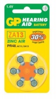 GP ZA13 Zinc Hearing Aid Battery Photo