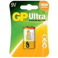 GP Ultra Alkaline 9V Battery Photo