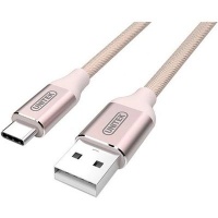 UNITEK Y-C4026ARG USB cable 1 m 2.0 A Micro-USB Rose gold Type-A - Micro Male Photo
