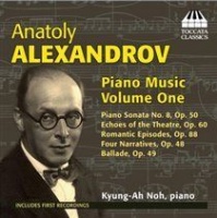 Anatoly Alexandrov: Piano Music Photo