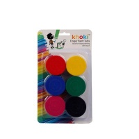 Khoki Finger Paint Tubs Art & Craft 6 Tubs 2 Pack Photo