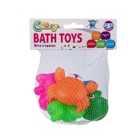 Classic Books Bath Toys With Squeak Animals 6 Piece 2 Pack Photo
