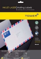 Tower W108 Inkjet-Laser Mailing Labels Photo