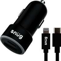 Snug Car Charger with USB Type-C Photo