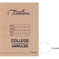 Treeline Unruled College Exercise Book " Photo