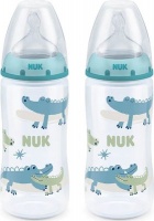 Nuk First Choice Temperature Control Bottle with Silicone Teat Photo