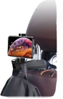 Baseus Car Back Seat Headrest Mount Holder Hook for 4 - 6.5" Devices - Brown Photo