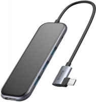 Baseus Multi-functional USB Type-C to Type-A 3.0*3/4K HDMI/Type-C PD HUB Photo