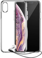 Baseus Transparent Key Lanyard Case for iPhone X & XS - Transparent Photo