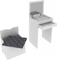 Linx Corporation Linx Dressing Table with Seat & Mirror Photo