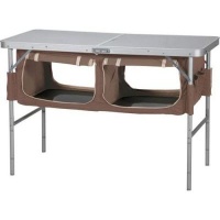Oztrail Folding Table With Storage Photo