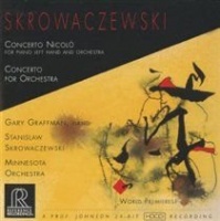 Reference Recordings Skrowaczewski: Concerto Nicolo/Concerto for Orchestra Photo