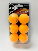 Srixon Dunlop Club Champ Orange Table Tennis Ball Photo