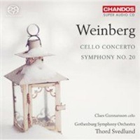 Chandos Weinberg: Cello Concerto/Symphony No. 20 Photo