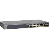 Netgear GS728TPP Managed L2/L3/L4 Gigabit Ethernet Power over Ethernet 1U Black Photo