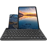 Macally Small Bluetooth Keyboard for iPhone | iPad | Tablet - Multi Device Compatibility Photo