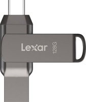Lexar JumpDrive D400 64GB 2-in-1 Dual USB Flash Drive - USB 3.1 Type-C Photo